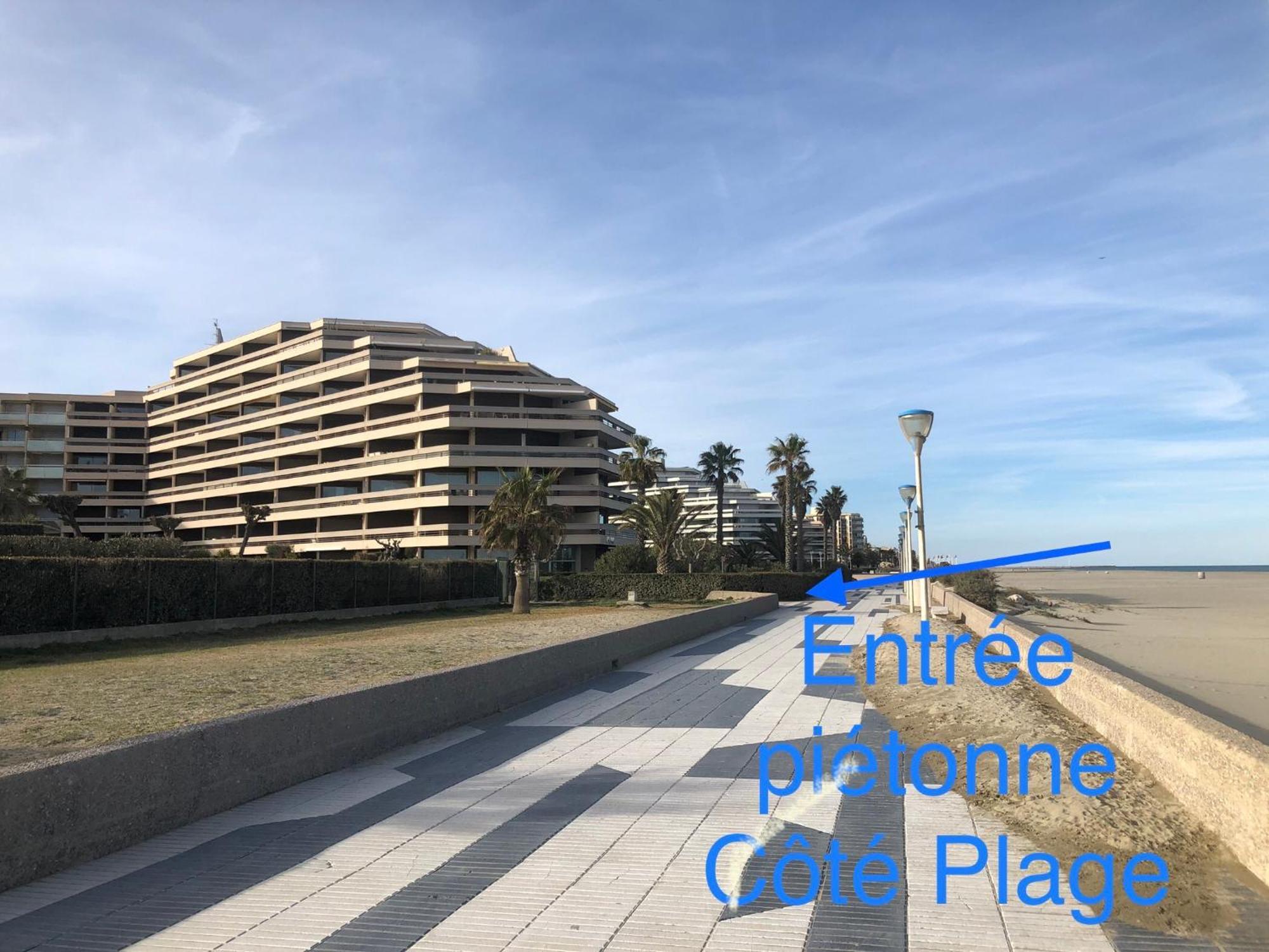Le Jardin De La Plage - T2 - Terrasse Jardin 30M2 - Piscine - Clim- Wifi -Parking Canet-en-Roussillon Exterior foto